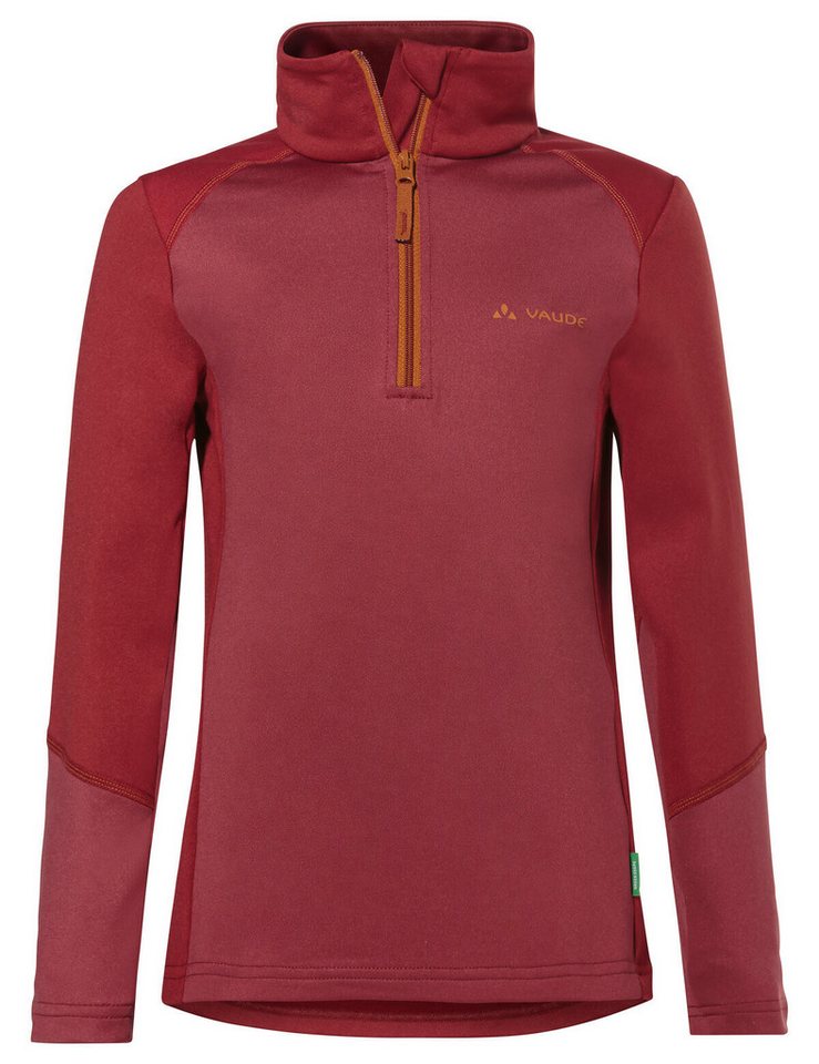 VAUDE Rundhalspullover Kids Livigno Halfzip (1-tlg) funktionaler und kuscheliger Fleecepulli von VAUDE