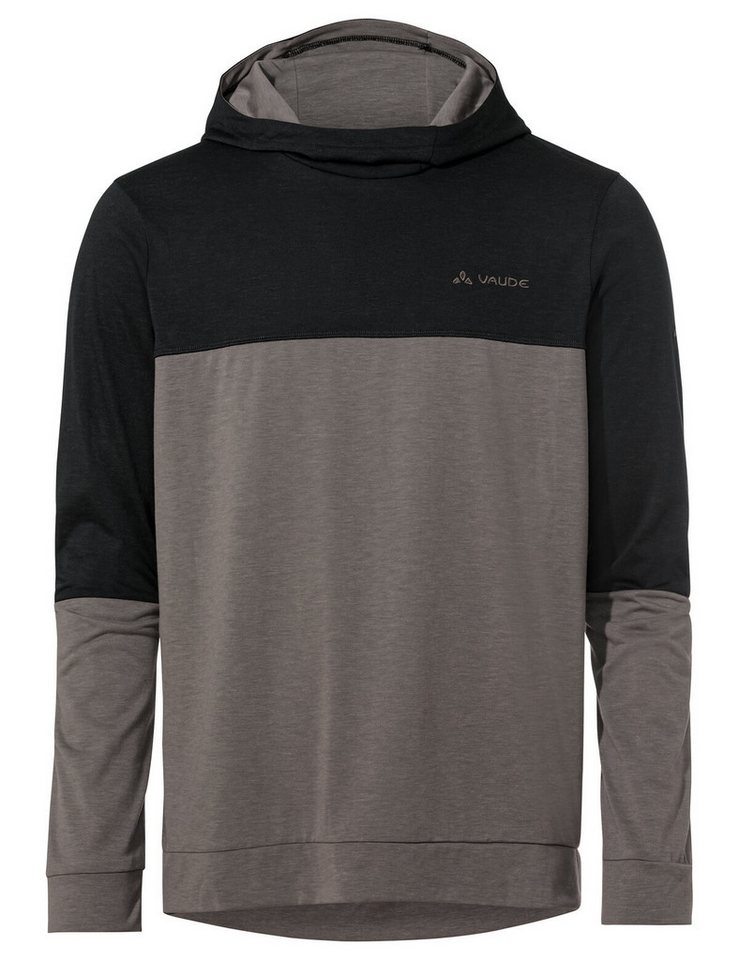 VAUDE Rundhalspullover Men's Qimsa Hoody (1-tlg) Herren Langarmshirt mit Kapuze fürs Mountainbike von VAUDE