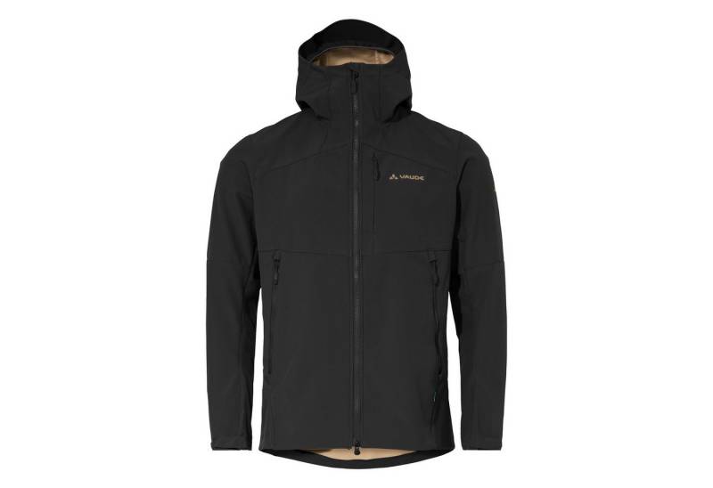 VAUDE Softshelljacke Roccia II Softshelljacke andersfarbige Innenseite, Markenlogo auf linker Brust von VAUDE