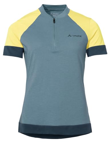 VAUDE T-Shirt Women's Altissimo Q-Zip Shirt Nordic Blue 38 von VAUDE