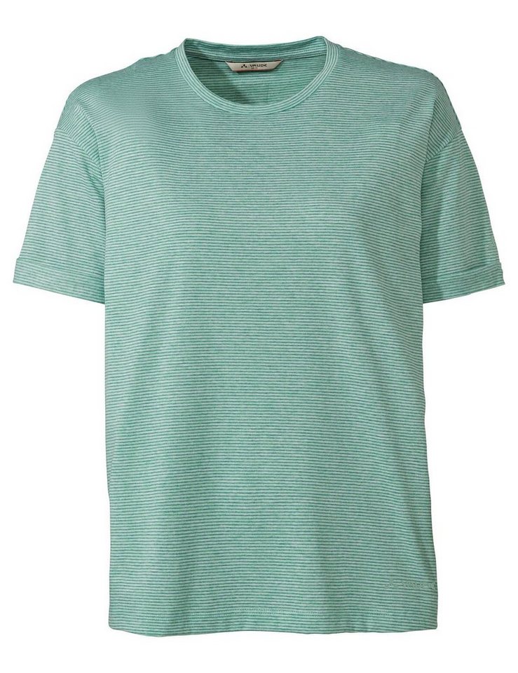 VAUDE T-Shirt Women's Mineo Striped T-Shirt (1-tlg) Green Shape von VAUDE