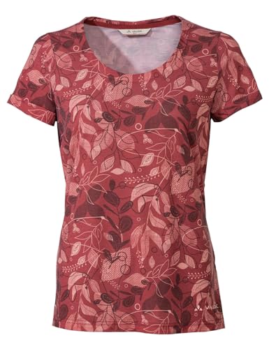 VAUDE T-Shirt Women's Skomer AOP T-Shirt Dark Cherry 48 von VAUDE