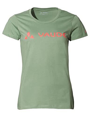 VAUDE T-Shirt mit Frontlogo für Damen, Willow Green,38 von VAUDE