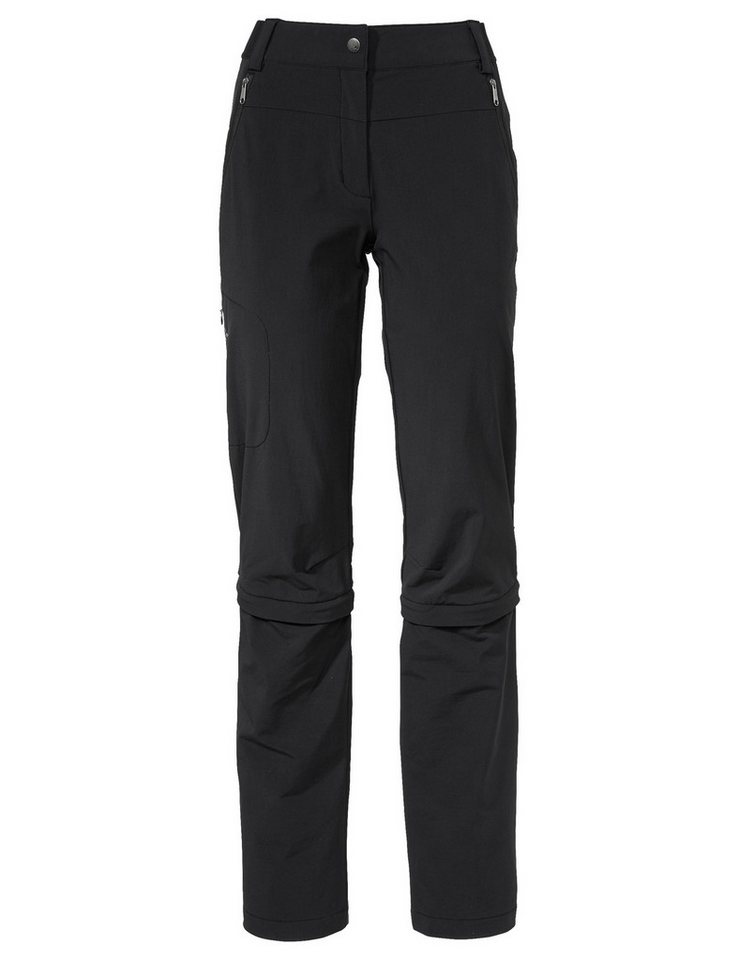 VAUDE Trekkinghose Wo Farley Stretch Capri T-Zip black von VAUDE