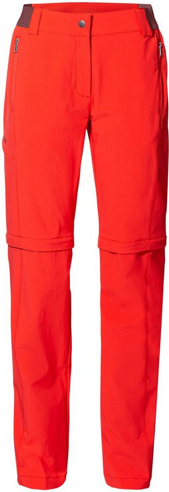 VAUDE Trekkinghose Wo Farley Stretch ZO T-Zip Pants II flame von VAUDE
