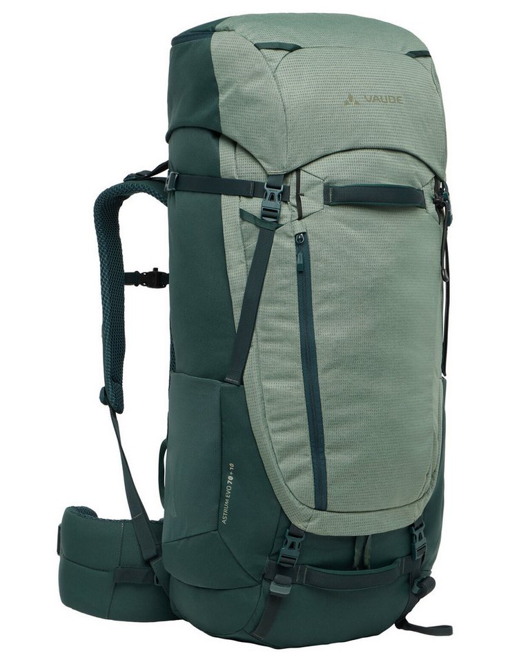 VAUDE Trekkingrucksack Astrum EVO 70+10, Rucksack für Backpacking, Reisen und Trekking, 70+10 Liter von VAUDE
