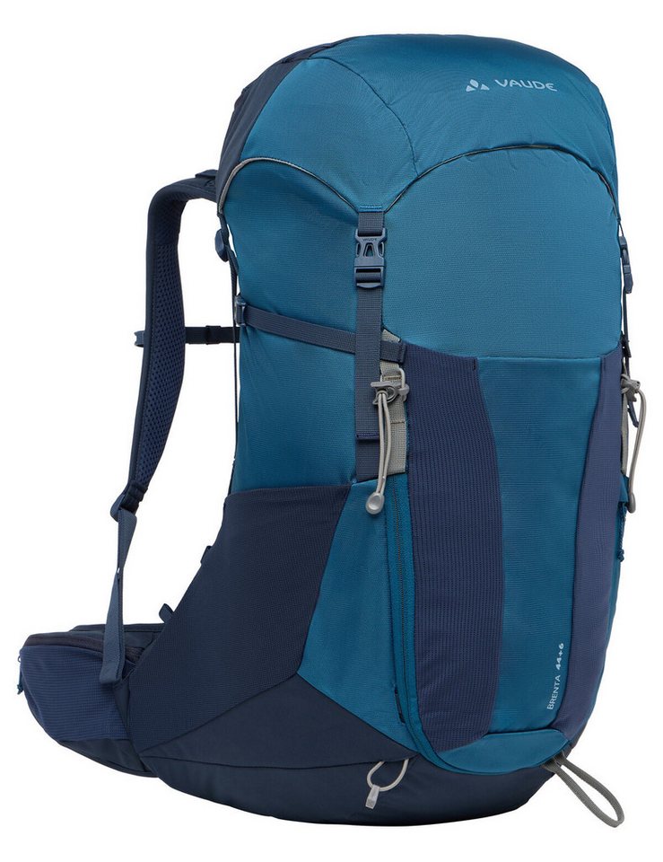 VAUDE Trekkingrucksack Brenta 44+6, Wanderrucksack mit ausgezeichneter Rückenbelüftung, 44+6 Liter von VAUDE