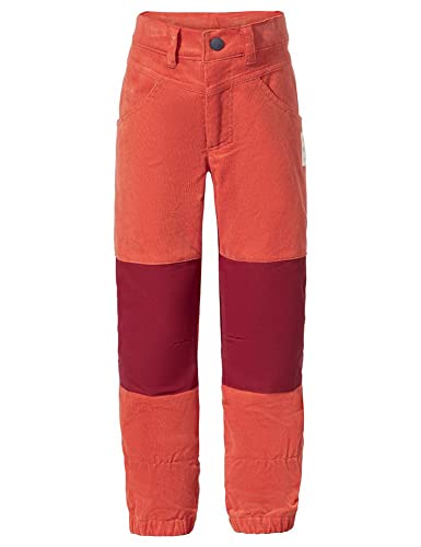 VAUDE Unisex Baby Kids Caprea Cord Pants Hose, Hotchili, 12 años von VAUDE