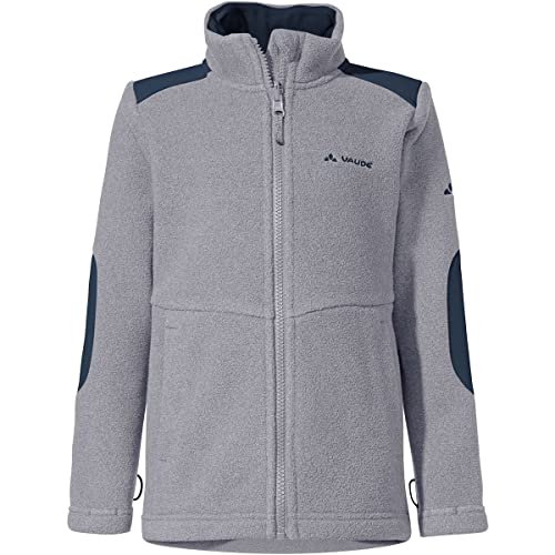 VAUDE Unisex Baby Kids Caprea Fleece Jacket Ii Jacke, grau-meliert, 10 años von VAUDE