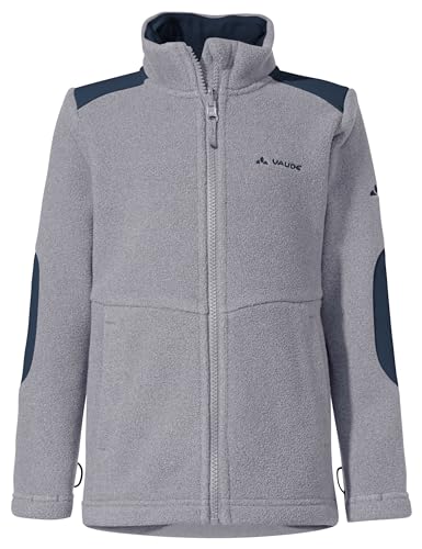 VAUDE Unisex Baby Kids Caprea Fleece Jacket Ii Jacke, grau-meliert, 8 años von VAUDE