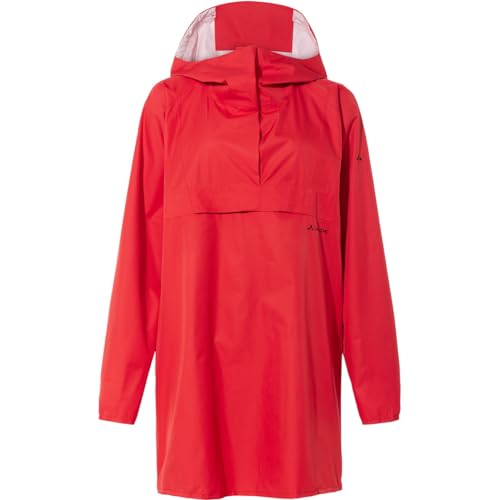 VAUDE Unisex Comyou Poncho Coat, Flame, M Mantel, orange, M von VAUDE