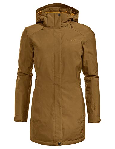 Vaude Damen Skomer Winter Parka, Bronze, 44 von VAUDE