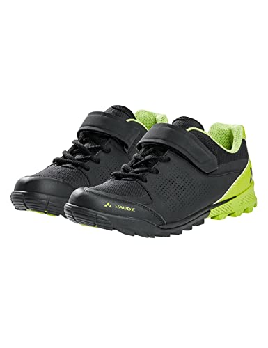 Vaude Unisex AM Downieville Low Mountainbiking-Schuh, Black/Bright Green, 38 EU von VAUDE