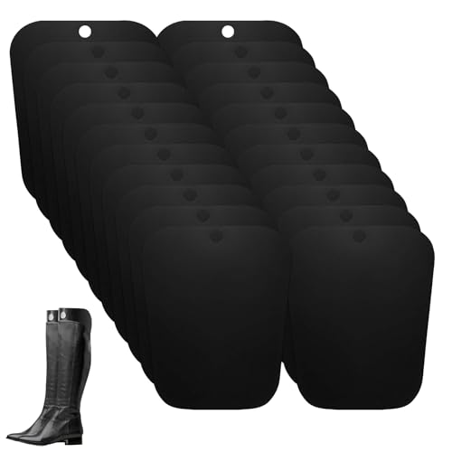VAVPUP 24 Stück Stiefelformer,Kunststoff Stiefelspanner,Wiederverwendbare Stiefelhalter,Hohe Stiefelformer Formeinsätze,Schaftpolster für kniehohe Stiefel von Herren und Damen,40 * 28cm(24pcs) von VAVPUP