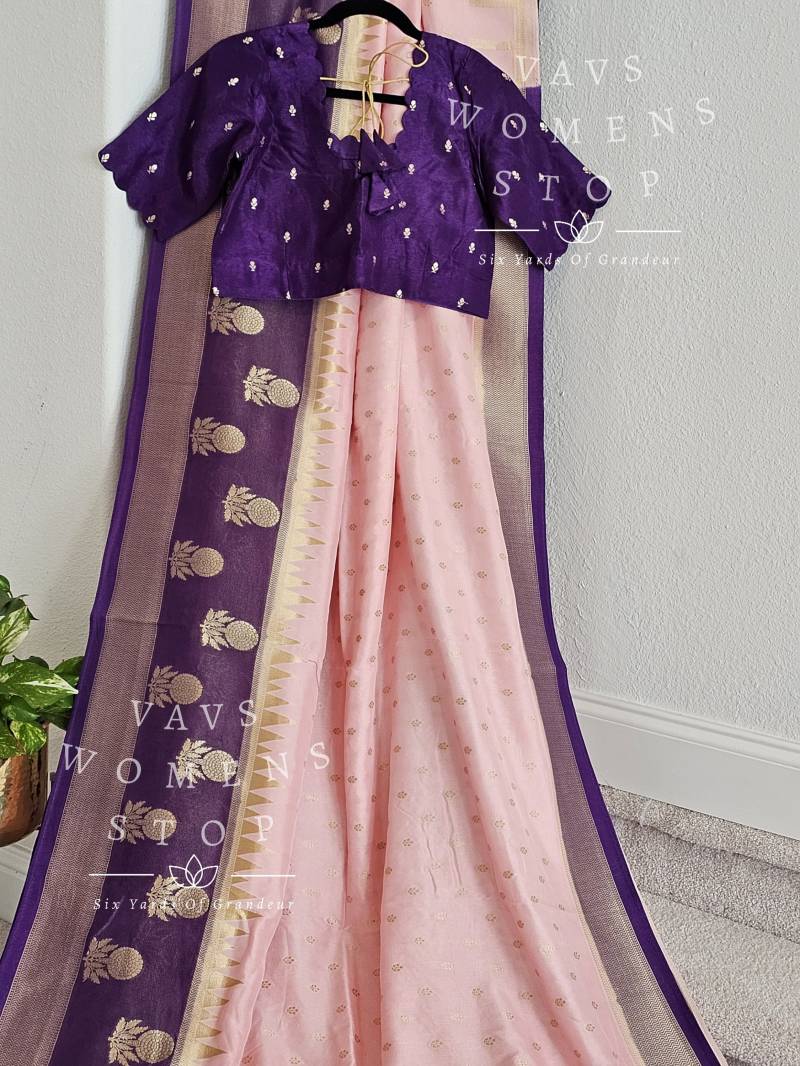 Munga Crepe Seide Saree - Bluse Gr. 40 Bis 46 Sofort Versandfertig Vavs Womens St Munga Crepe Seide Saree - Bluse Gr. 40 Bis 46 Sofort Versandfertig Vavs Womens St von VAVSWomensStop