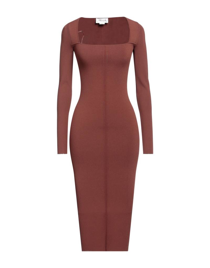 VB BODY VICTORIA BECKHAM Midi-kleid Damen Braun von VB BODY VICTORIA BECKHAM