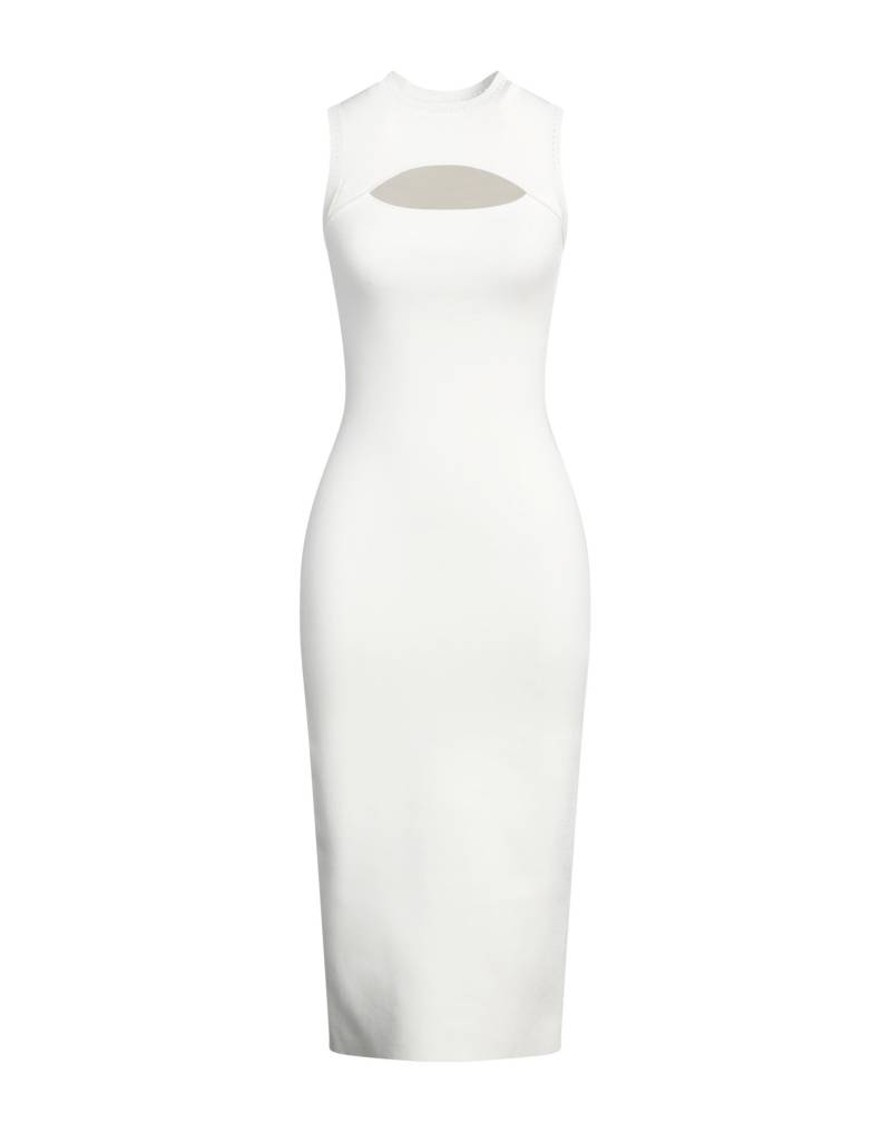 VB BODY VICTORIA BECKHAM Midi-kleid Damen Off white von VB BODY VICTORIA BECKHAM