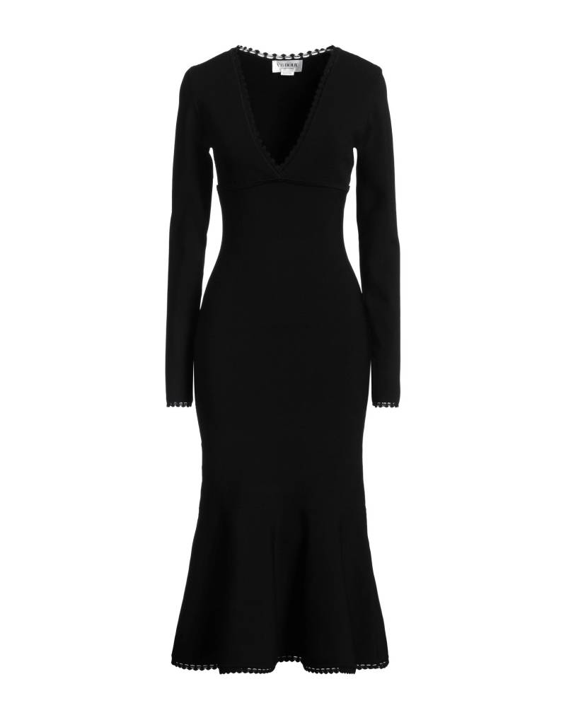 VB BODY VICTORIA BECKHAM Midi-kleid Damen Schwarz von VB BODY VICTORIA BECKHAM