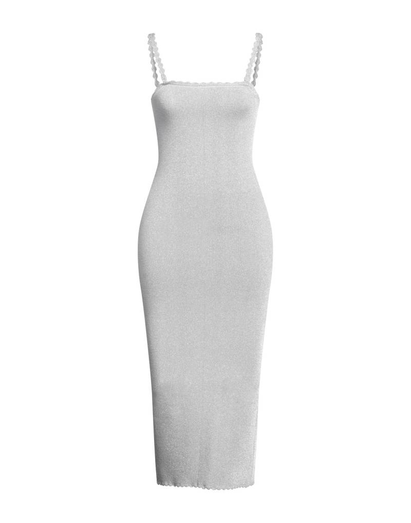 VB BODY VICTORIA BECKHAM Midi-kleid Damen Silber von VB BODY VICTORIA BECKHAM