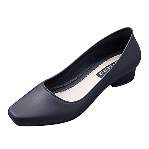 Ballettschuhe ballerinas damen, ballerinas damen schwarz, ballerinas damen elegant, ballerinas damen bequem, ballerinas damen Leder, ballerinas damen weiss, ballerinas damen beige (T3-Black, 39) von VBEDKDEB