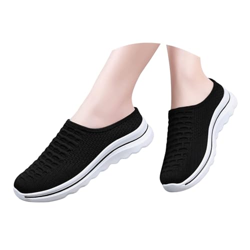 Damen Herren Clogs Pantolette Bequeme Orthopädische Schuhe Damen Walkingschuhe Leicht Weite Mesh Atmungsaktiv Casual Laufschuhe Bequeme Outdoor Sommerschuhe Sneaker Schlupfschuhe Pantoffeln (41) von VBEDKDEB