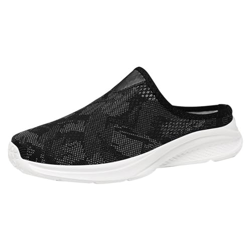 Damen Herren Clogs Pantolette Schlupfschuhe Sommermode Farbblock Sandalen Atmungsaktive Casual Damen Hausschuhe Für Outdoor Tragen Schuhe Sommer Sneaker Walking Schlupfschuhe (Navy, 41) von VBEDKDEB
