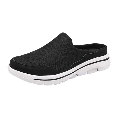 Freizeitschuhe Herren Slipper Bequeme und atmungsaktive Slip Freizeitschuhe aus Mesh mit Flacher Sohle und ohne Absatz für Männer Frauen Herren Sportschuhe (41) von VBEDKDEB