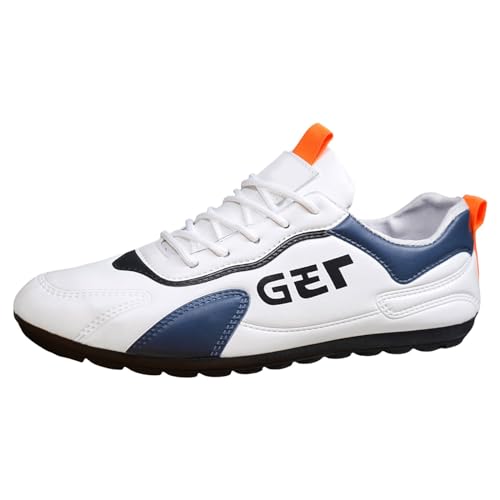 Freizeitschuhe Herren Slipper Frühling männer Schuhe Modische Casual Turnschuhe männer Slip Auf Laufende Turnschuhe Für Elevate Shoes Herren (White, 40) von VBEDKDEB