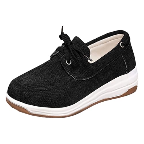 Loafer Damen Flache Mokassins Slipper Flache Denim Loafer zum Schnüren für Damen, modische und vielseitige Slip On Freizeitschuhe mit geschlossener Zehenpartie Schlupfschuhe Slip on Komfort Flats (42) Loafer Damen Flache Mokassins Slipper Flache Denim Loafer zum Schnüren für Damen, modische und vielseitige Slip On Freizeitschuhe mit geschlossener Zehenpartie Schlupfschuhe Slip on Komfort Flats (42) von VBEDKDEB