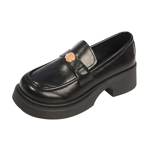 Loafer Damen Flache Slipper Mokassins Damen Loafer mit glänzender Dicker Sohle, höhenverstärkend, modische Slipper zum Reinschlüpfen, Freizeitschuhe Halbschuhe Schlupfschuhe Bequemschuhe Flach (38) Loafer Damen Flache Slipper Mokassins Damen Loafer mit glänzender Dicker Sohle, höhenverstärkend, modische Slipper zum Reinschlüpfen, Freizeitschuhe Halbschuhe Schlupfschuhe Bequemschuhe Flach (38) von VBEDKDEB