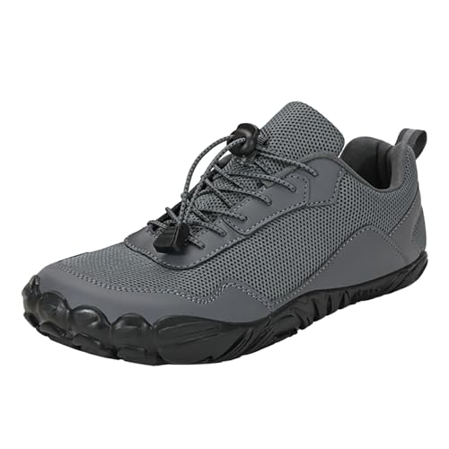 Sneaker Damen Freizeitschuhe Slip on Slipper Paar Winter Männer Frauen Outdoor Freizeit Sport Casual Schuhe Bergsteigen Espandrillos Damen (Grey, 41) von VBEDKDEB
