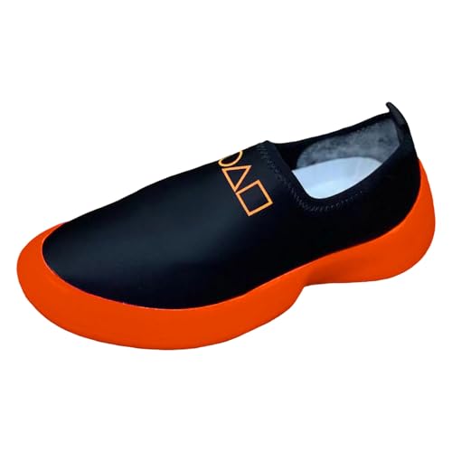 Sneaker Damen Turnschuhe Laufschuhe Freizeitschuhe Frühling Neue Europa Und Die Vereinigten Staaten Außenhandel Frauen Schuhe Flache Einzelne Weibliche Segeltuchschuhe Casual Leinenschuhe (Red, 38) von VBEDKDEB
