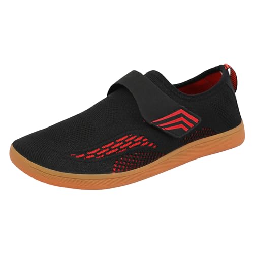 Sneakers Herren Laufschuhe Sportschuhe Herren Sportschuhe, modisches Muster, farblich passender Paar Stil, flacher Boden, bequemes Mesh, atmungsaktiv, rutschfest, für drinnen Trachten Sneaker (39) von VBEDKDEB