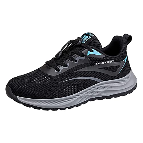 Sneakers Herren Sportschuhe Laufschuhe Paar Herren Frühling rutschfeste Walking Fashion Light Schuhe mittleren Alters ältere Menschen Schuhe Slip On Sneaker (45) von VBEDKDEB