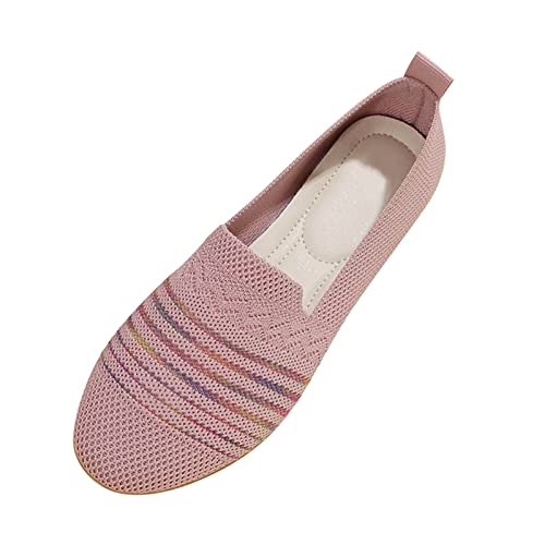 VBEDKDEB Ballerina Schuhe Damen Bequeme Flache Ballerinas Mode Frühling Freizeitschuhe Flacher Boden Runde Zehe Leichtes Fliegendes Mesh Atmungsaktiv Bequem Bunte Streifen Damen Schuhe Ballerina (39) VBEDKDEB Ballerina Schuhe Damen Bequeme Flache Ballerinas Mode Frühling Freizeitschuhe Flacher Boden Runde Zehe Leichtes Fliegendes Mesh Atmungsaktiv Bequem Bunte Streifen Damen Schuhe Ballerina (39) von VBEDKDEB