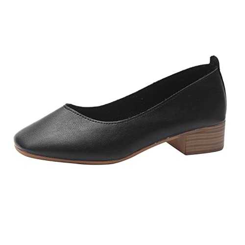 VBEDKDEB Ballerina Schuhe Damen Bequeme Flache Ballerinas Schuhe Einzelschuhe Freizeitschuhe Moderegion Weiche Sohle Zehenfreizeitschuhe für Damen Weiße Ballerinas Günstig (40) von VBEDKDEB