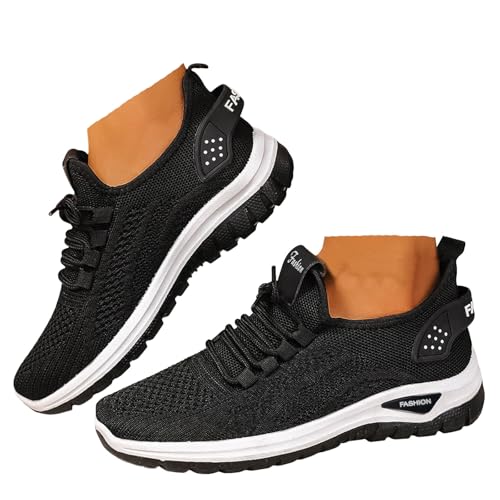 VBEDKDEB Damen Laufschuhe Schuhe Damen Sportschuhe Leicht Mesh Atmungsaktiv Bequem Schnüren Sneaker Turnschuhe Joggingschuhe Wanderschuhe Running Shoes Trainers (40) von VBEDKDEB