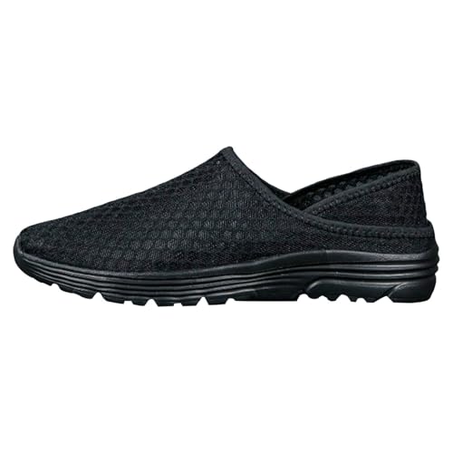 VBEDKDEB Freizeitschuhe Herren Slipper Atmungsaktive, halblässige Sportschuhe für Herren und Damen Mittelalter Schuhe (37) von VBEDKDEB