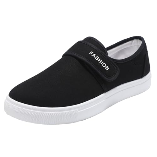VBEDKDEB Freizeitschuhe Herren Slipper Canvas für Männer Low Top Wanderschuhe Mode Freizeitschuhe Sneakers Herren (41) von VBEDKDEB