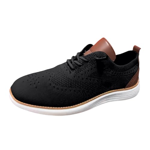 VBEDKDEB Freizeitschuhe Herren Slipper Neu Laufsport Casual Schuhe Fliegen Weben Mesh Männer Schuhe Trendy Sport Männer (42) von VBEDKDEB