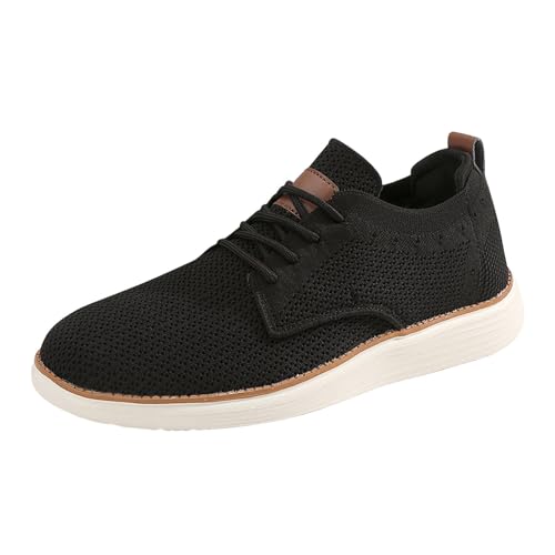 VBEDKDEB Freizeitschuhe Herren Slipper Neu Laufsport Casual Schuhe Fliegen Weben Mesh Männer Schuhe Trendy Walking Herren (42) von VBEDKDEB