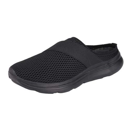 VBEDKDEB Herren Clogs Pantolette Leichte Modische Damenschuhe, atmungsaktive Slip On Mesh Outdoor Freizeit Casual Sneakers Gartenclogs Sneaker Walking Schlupfschuhe (36) von VBEDKDEB