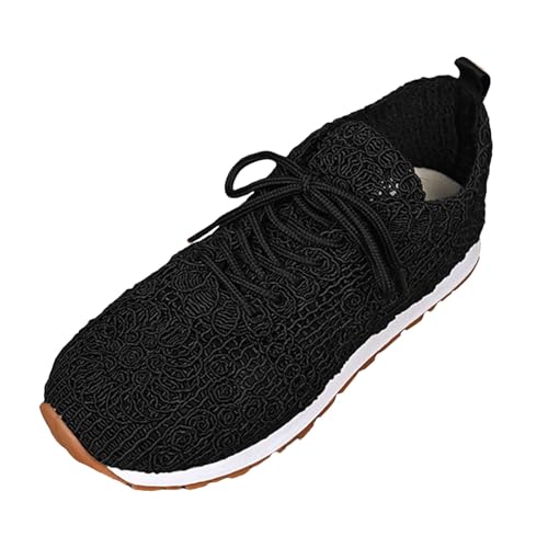 VBEDKDEB Sneaker Damen Freizeitschuhe Turnschuhe Slipper Atmungsaktive Mesh Sportschuhe für Damen, modische, Flache Schnürschuhe mit weicher Sohle, einfarbige Freizeitschuhe Damen Sneaker Leder (39) VBEDKDEB Sneaker Damen Freizeitschuhe Turnschuhe Slipper Atmungsaktive Mesh Sportschuhe für Damen, modische, Flache Schnürschuhe mit weicher Sohle, einfarbige Freizeitschuhe Damen Sneaker Leder (39) von VBEDKDEB