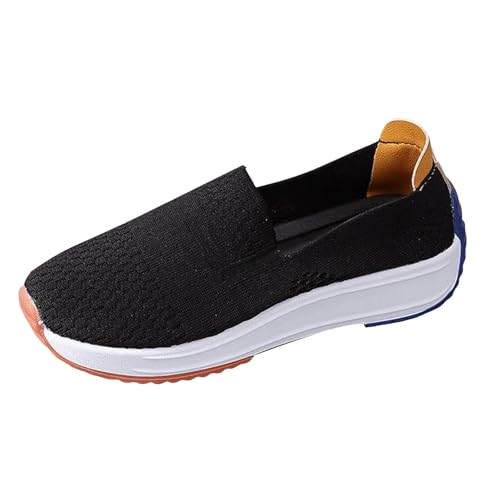 VBEDKDEB Sneaker Damen Slip on Slipper Sportschuhe Loafer, lässige, Bequeme und leichte Slip On Sneakers, Flache Wanderschuhe Damen Sneakers (41) von VBEDKDEB