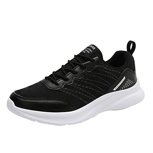 VBEDKDEB Sneaker Damen Turnschuhe Laufschuhe Sportschuhe Damenschuhe Große Freizeitschuhe Damen Flying Wedge Front Lace Up Mesh Atmungsaktive Sportschuhe Turnschuhe (39) von VBEDKDEB