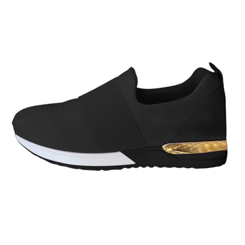 VBEDKDEB Sneaker Damen Turnschuhe Laufschuhe Sportschuhe Modische und Trendige atmungsaktive Mesh Freizeitschuhe für Damen Trekking Schuhe Damen (40) von VBEDKDEB