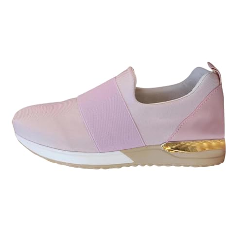 VBEDKDEB Sneaker Damen Turnschuhe Laufschuhe Sportschuhe Modische und Trendige atmungsaktive Mesh Freizeitschuhe für Damen Trekking Schuhe Damen (41) von VBEDKDEB