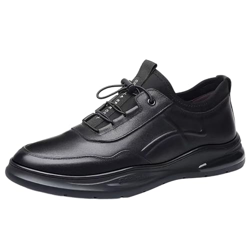 VBEDKDEB Sneakers Herren Laufschuhe Sportschuhe Herren Casual Lederschuhe Sport atmungsaktiv Frühling Außenhandel Herrenschuhe Sneaker (40) von VBEDKDEB