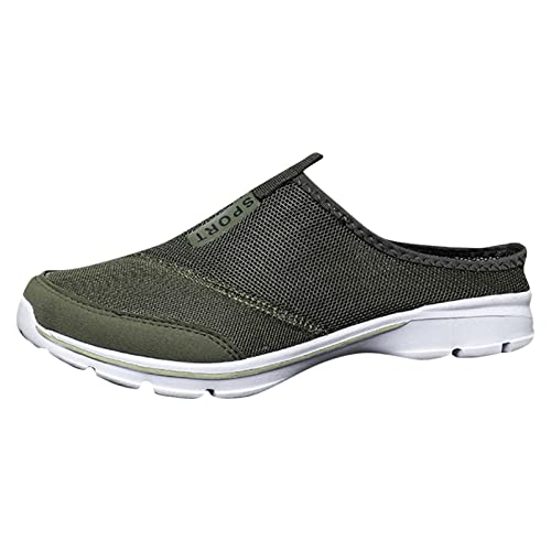 VBEDKDEB Sneakers Herren Laufschuhe Sportschuhe Herren Sportschuhe modisch einfach einfarbig neues Muster Flacher Boden bequem rutschfest groß Slip On Sneaker (41) von VBEDKDEB