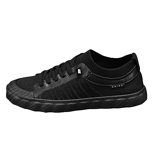 VBEDKDEB Sneakers Herren Laufschuhe Sportschuhe Mesh Schuhe Herren Mesh Hohl Casual Sportschuhe Leichte Atmungsaktive Modelle A Fuß Lazy Man Schuhe Herrenschuhe Sneaker (43) von VBEDKDEB